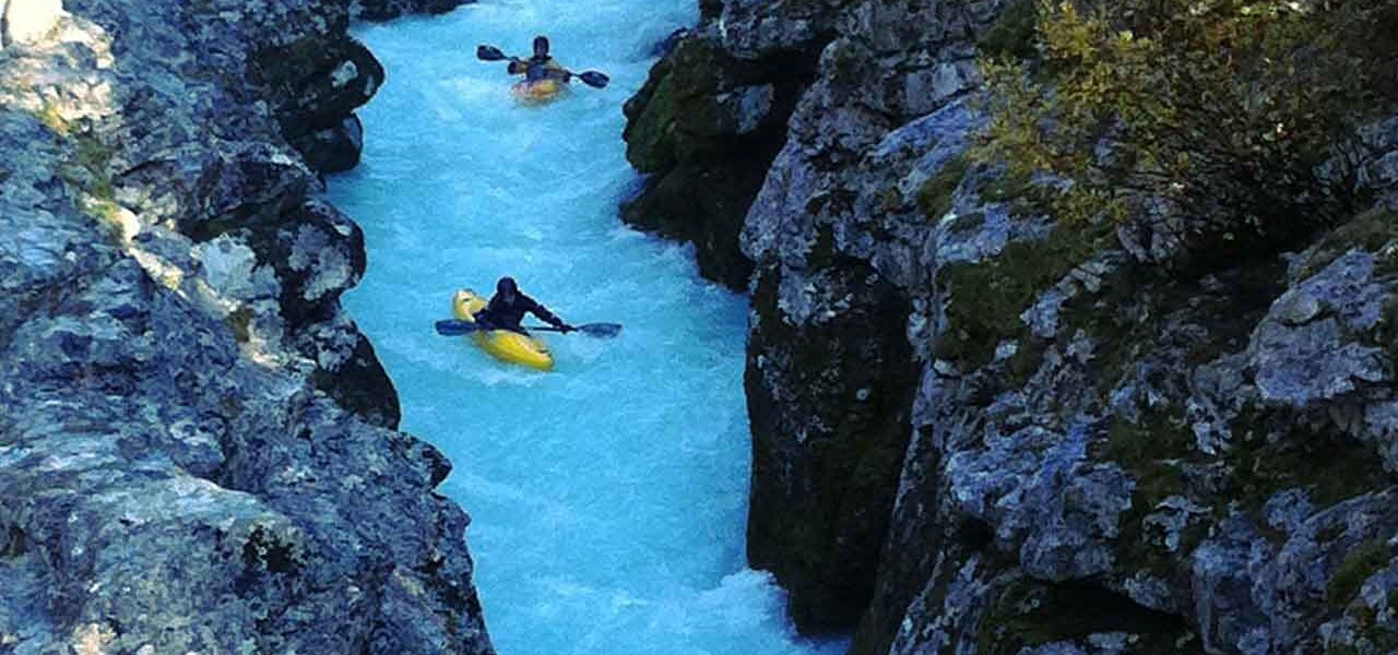 Kayaking Blue